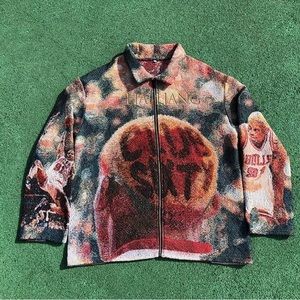 Blanket wool basketball hoodie